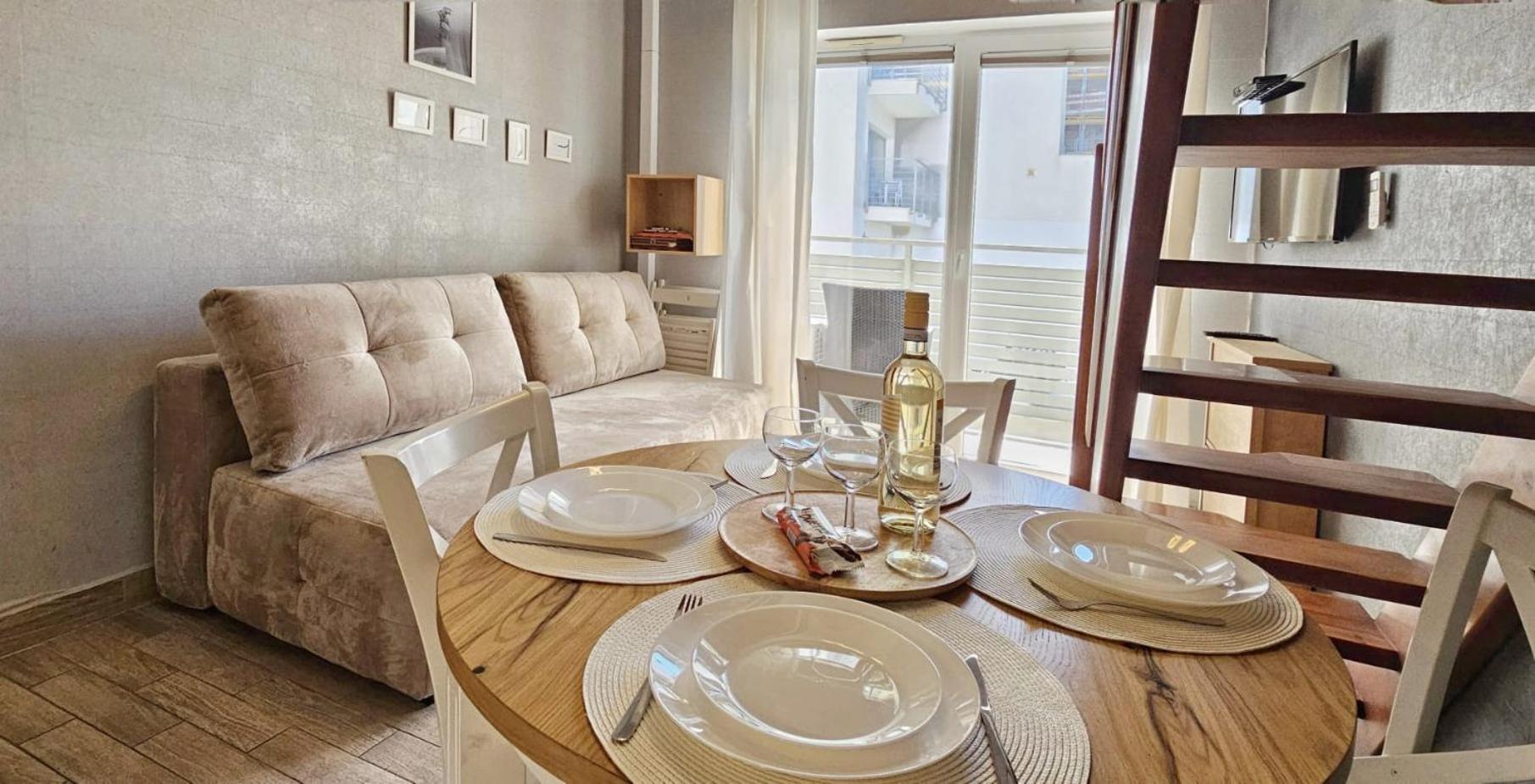 Holiday Home Slavia New 11 Z Antresola I Balkonem Przy Plazy مينززدرويه المظهر الخارجي الصورة